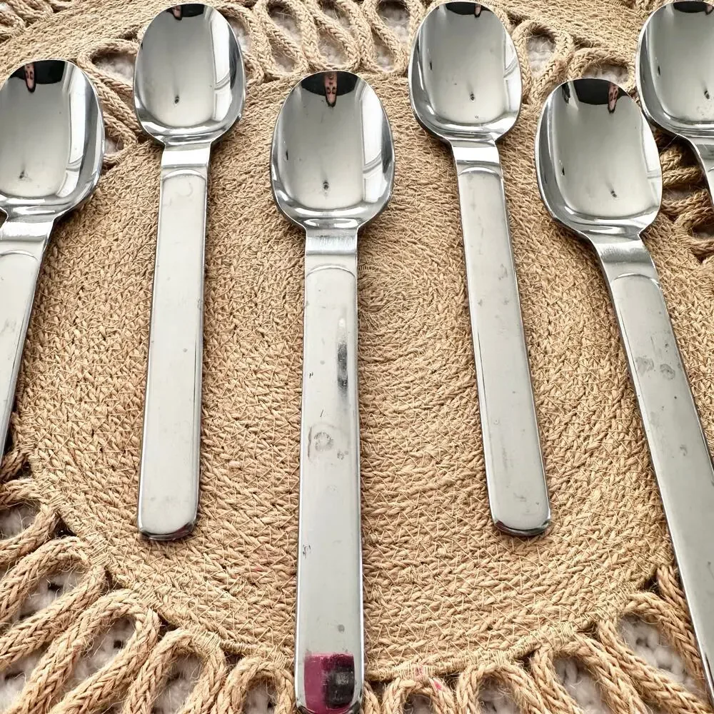 Reed & Barton Middleburg Marlborough Stainless Steel Tablespoons Set of 8 Japan